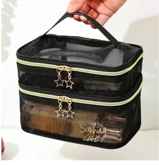 5 PIECES PAIR MESH TRAVEL BAG SET
